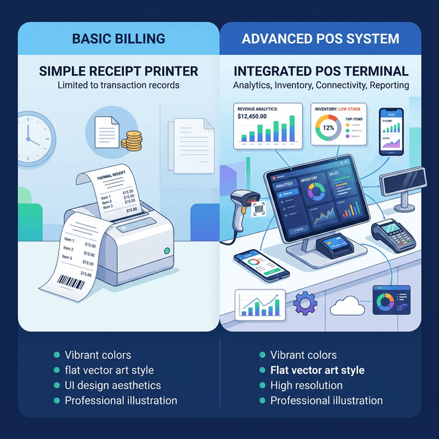 Restaurant POS vs Billing Software: What’s the Difference?