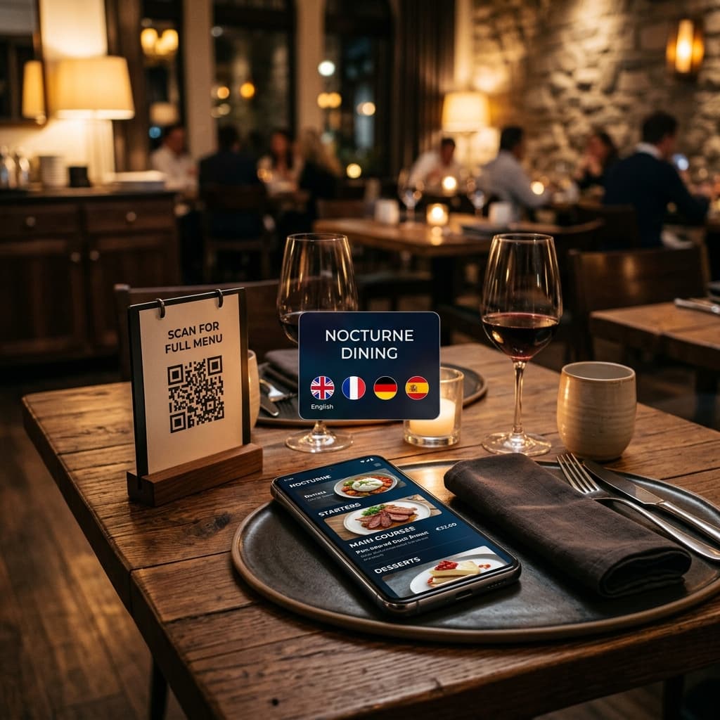 Benefits of Multi-Language Digital Menus for Tourist-Friendly Restaurants